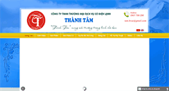 Desktop Screenshot of codienlanhthanhtam.com